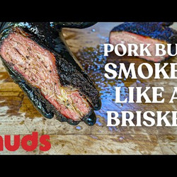 Smoking A Pork Butt Like A Brisket