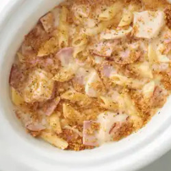 Slow-cooker Chicken Cordon Bleu Pasta