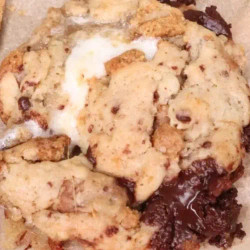 Brown Butter Sourdough S’mores Cookies