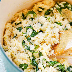 Garlic Butter Parmesan Rice