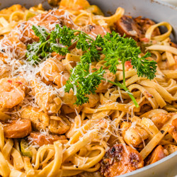 Loaded Cajun Chicken Pasta
