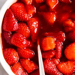 Fresh Strawberry Sauce (strawberry Topping)