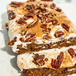 Vegan Gluten-free Carrot Cake (dairy-free Cream Cheese Frosting!)