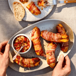Gefüllte Bratwurst