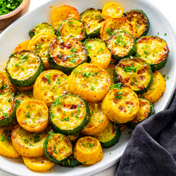 Roasted Zucchini And Squash (easy!)