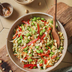 Napa Cabbage Salad With Sesame Dressing