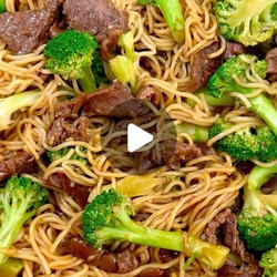 Beef &amp; Broccoli Noodles