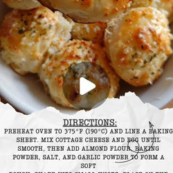 Cottage Cheese Garlic Knots