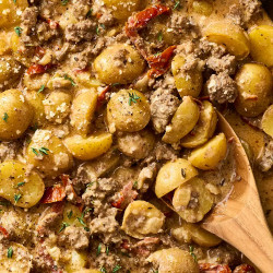 One-pan Tuscan Beef And Potatoes
