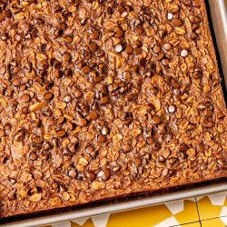 Chocolate–banana Bread Baked Oats