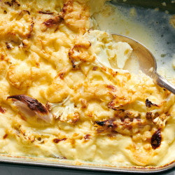 Cheesy Baked Cauliflower