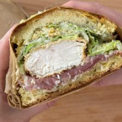 Chicken Caesar Sandwich cheat dressing