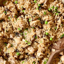 One-pan Miso-ginger Chicken And Rice Skillet