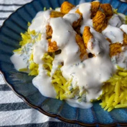 Halal Cart Chicken Over Rice (for One)
