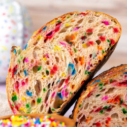 Funfetti Sourdough Bread