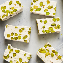 Nougat With Honey And Pistachios