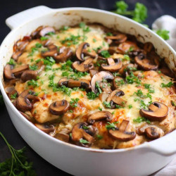 Chicken Marsala Casserole