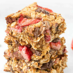 Strawberry Oatmeal Bars