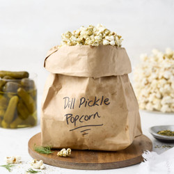 Easy Homemade Dill Pickle Popcorn Recipe