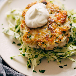Simple Shrimp Burgers With Jalapeño Lime Slaw