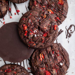 Chocolate Covered Strawberry Cookies