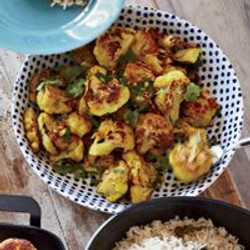 Roasted Cauliflower With Turmeric And Cumin