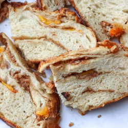 Peach Crisp Sourdough Bread