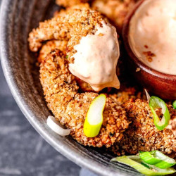 Panko Crusted Vegan Shrimp