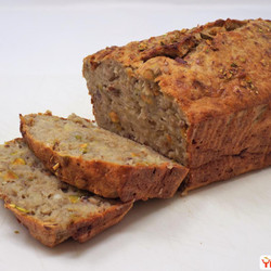 Banana And Pistachio Oat Bread