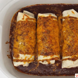Chile Colorado Burritos