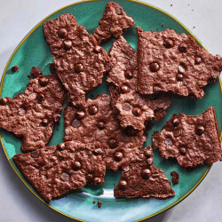 Homemade Brownie Brittle