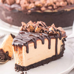 No Bake Peanut Butter Cheesecake