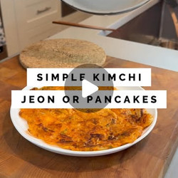 4-ingredients Kimchi Jeon Or Pancakes Recipe