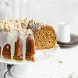 Sweet Potato Bundt Cake With Maple Icing