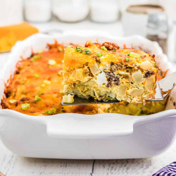 Sausage Potato Breakfast Casserole