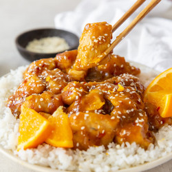 Air Fryer Orange Chicken