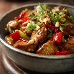 Low Carb Kung Pao Chicken