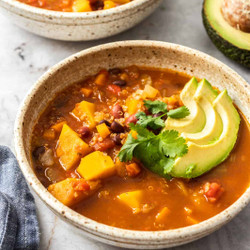 Instant Pot Vegan Chili {butternut Squash And Black Bean Chili}