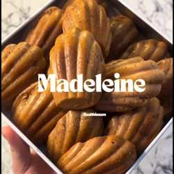 Madeleines Healthy Au Citron &amp; Vanille