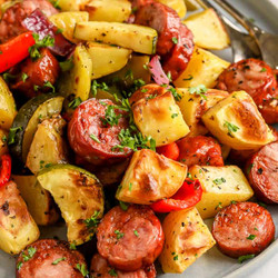 Roasted Sausage And Potatoes