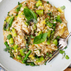 Asparagus Risotto