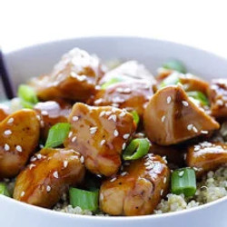 Sesame Chicken With Quinoa