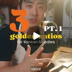 3 Golden Ratios You Have To Know If You Love Korean Noodles
