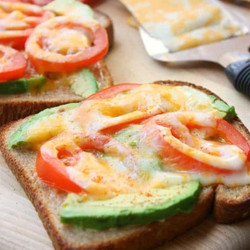 Tomato Avocado Melt