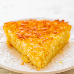 "impossible" Coconut Custard Pie