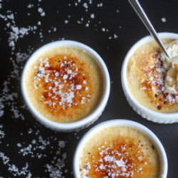 Salted Butterscotch Creme Brûlée