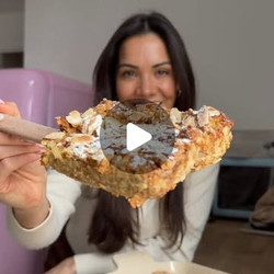 Almond Croissant Baked Oats