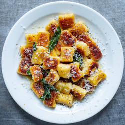 Baked Potato Gnocchi With Sage Brown Butter &amp; Lemon