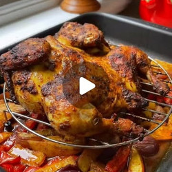 Shawarma Spiced Whole Chicken