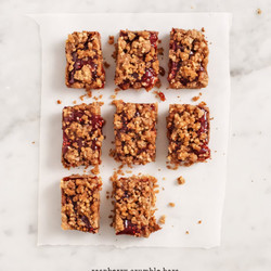 Raspberry Crumble Bars